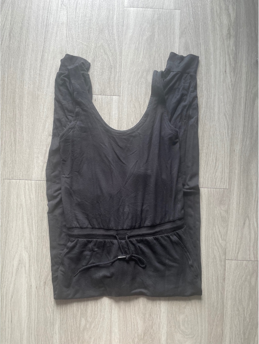 Athleta Black Jumpsuit Medium Tall